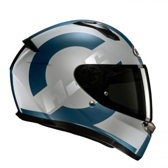 HJC C10 Tez Blue Full Face Helmets - SKU C10TUXS