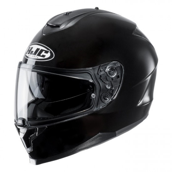 HJC C70N Black Full Face Helmets - SKU C70NBXS