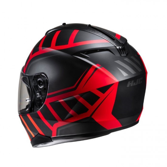 HJC C70N Holt Red Full Face Helmets - SKU C70NHRXS