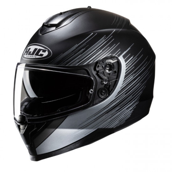 HJC C70N Sway Black Full Face Helmets - SKU C70NSBXS