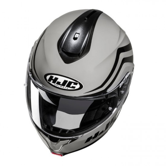 HJC C91N Nepos Black £159.99 Flip Front Motorcycle Helmets - SKU C91NNBXS from RaceLeathers Motorcycle Clothing