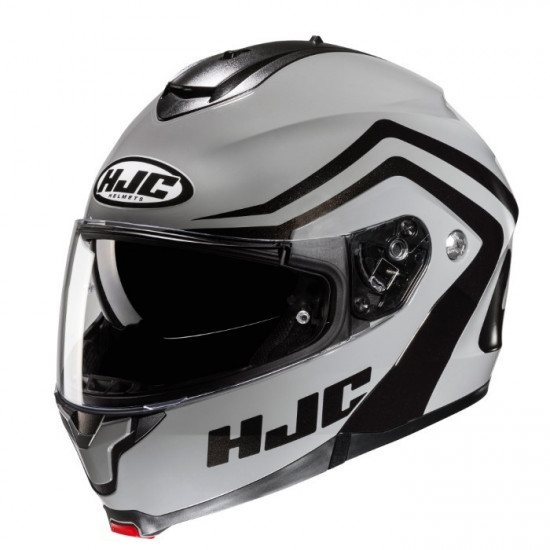 HJC C91N Nepos Black £159.99 Flip Front Motorcycle Helmets - SKU C91NNBXS from RaceLeathers Motorcycle Clothing