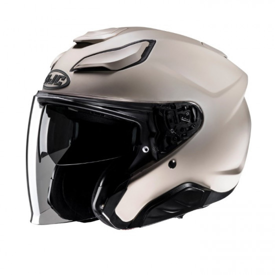 HJC F31 Matt Sand Beige £189.99 Open Face Helmets - SKU F31MSXS from RaceLeathers Motorcycle Clothing
