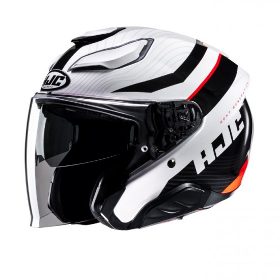 HJC F31 Naby Red Open Face Helmets - SKU F31NRXS