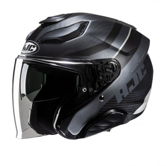 HJC F31 Naby Black Open Face Helmets - SKU F31NBXS