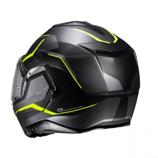 HJC I100 Lorix Yellow £279.99 Flip Front Motorcycle Helmets - SKU I100LGXS from RaceLeathers Motorcycle Clothing