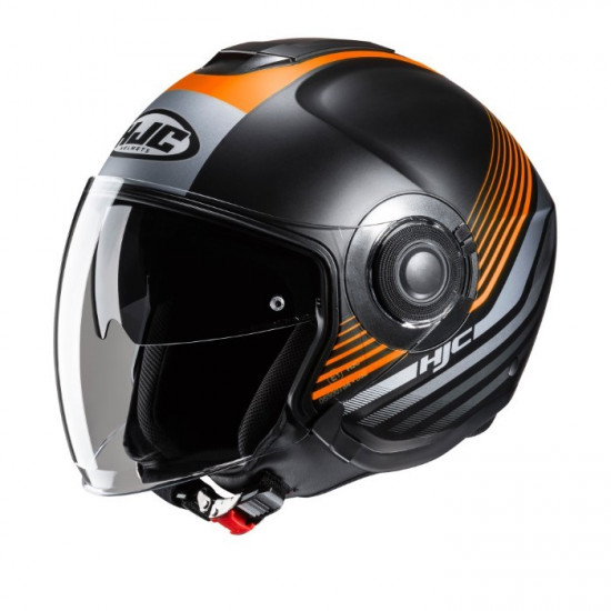HJC I40N Dova Orange £129.99 Open Face Helmets - SKU I40NDOXS from RaceLeathers Motorcycle Clothing