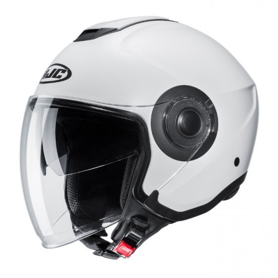 HJC I40N Pearl White Open Face Helmets - SKU I40NWXS