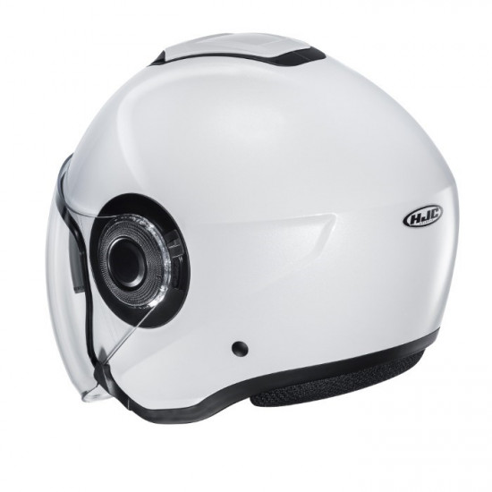 HJC I40N Pearl White Open Face Helmets - SKU I40NWXS