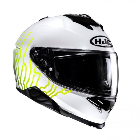 HJC I71 Celos Yellow £229.99 Full Face Helmets - SKU I71CYXS from RaceLeathers Motorcycle Clothing