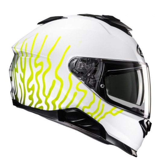 HJC I71 Celos Yellow £229.99 Full Face Helmets - SKU I71CYXS from RaceLeathers Motorcycle Clothing