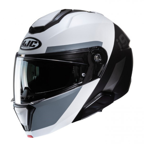 HJC I91 Bina Black Flip Front Motorcycle Helmets - SKU I91BBXS