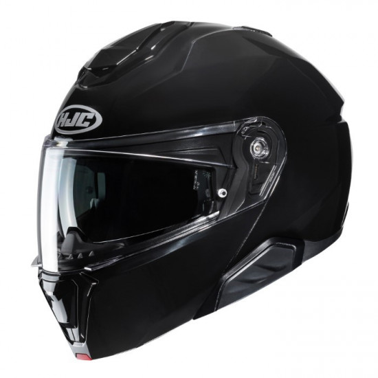 HJC I91 Black £199.99 Flip Front Motorcycle Helmets - SKU I91BXS from RaceLeathers Motorcycle Clothing