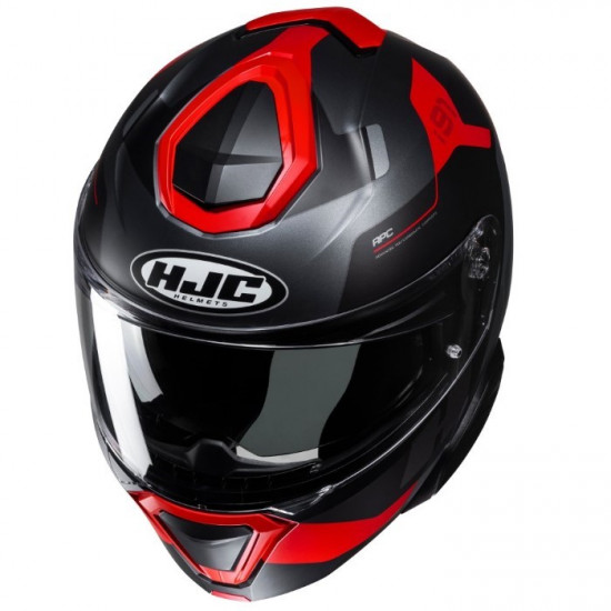 HJC I91 Carst Red £229.99 Flip Front Motorcycle Helmets - SKU I91CRXS from RaceLeathers Motorcycle Clothing