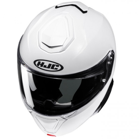 HJC I91 Pearl White £199.99 Flip Front Motorcycle Helmets - SKU I91WXS from RaceLeathers Motorcycle Clothing