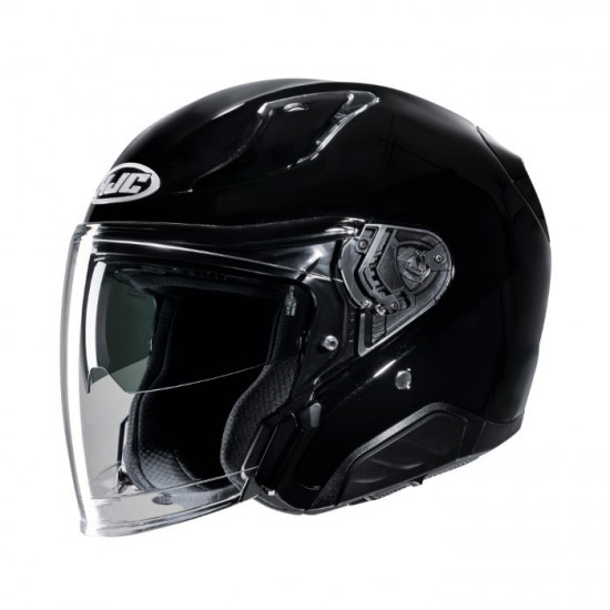 HJC RPHA 31 Black £339.99 Open Face Helmets - SKU R31BXS from RaceLeathers Motorcycle Clothing