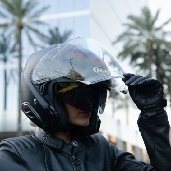 HJC RPHA 31 Matt Black £339.99 Open Face Helmets - SKU R31MBXS from RaceLeathers Motorcycle Clothing