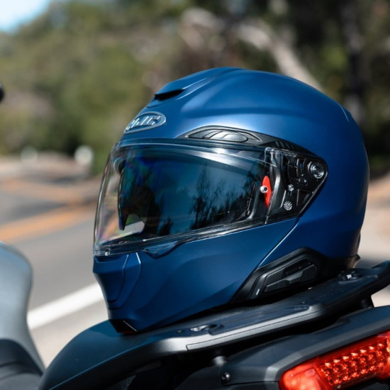 HJC RPHA 91 Metallic Blue Flip Front Motorcycle Helmets - SKU R91UXS