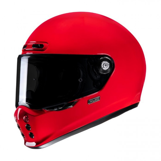 HJC V10 Deep Red £259.99 Full Face Helmets - SKU V10RXS from RaceLeathers Motorcycle Clothing