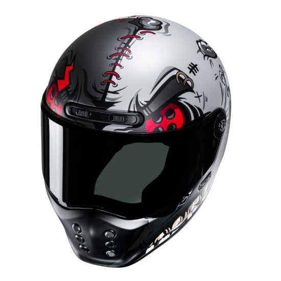 HJC V10 Vatt Red Full Face Helmets - SKU V10VRXS