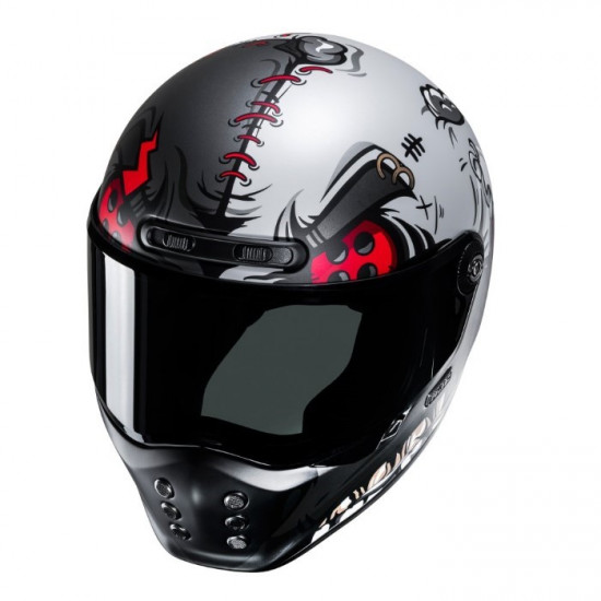 HJC V10 Vatt Red £299.99 Full Face Helmets - SKU V10VRXS from RaceLeathers Motorcycle Clothing