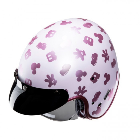 HJC V31 Disney Mickey Pink £219.99 Open Face Helmets - SKU V31DMPXS from RaceLeathers Motorcycle Clothing