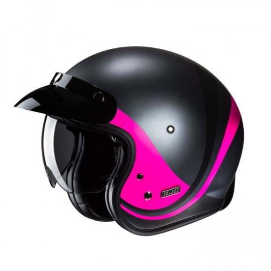 HJC V31 Emgo Pink £199.99 Open Face Helmets - SKU V31EPXS from RaceLeathers Motorcycle Clothing