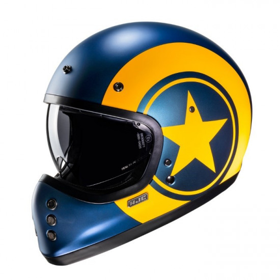 HJC V60 Nyx Yellow Full Face Helmets - SKU V60NYXS