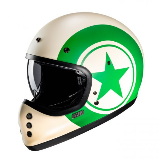 HJC V60 Nyx Green £299.99 Full Face Helmets - SKU V60NGXS from RaceLeathers Motorcycle Clothing