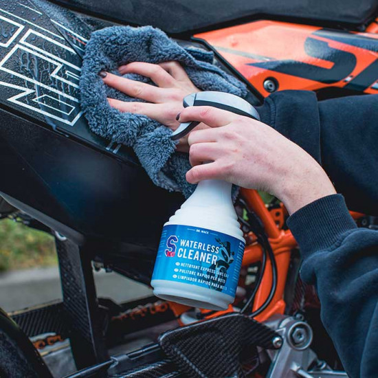 S100 Waterless Bike Cleaner 500ml £14.99 Road Bike Accessories - SKU DW3420 from RaceLeathers Motorcycle Clothing