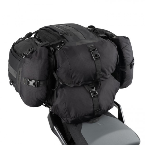 Oxford Atlas T-10 Advanced Tourpack Charcoal/Black £79.99 Motorcycle Luggage - SKU OL00502 from RaceLeathers Motorcycle Clothing