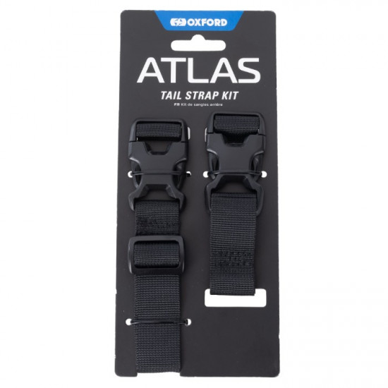 Oxford Atlas Advanced Tail Straps Kit £7.99 Motorcycle Luggage - SKU OL007 from RaceLeathers Motorcycle Clothing