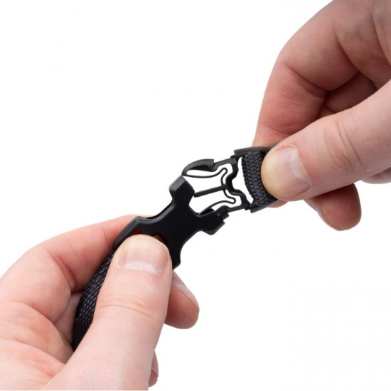 Oxford Atlas B-Clip 26mm x 1.2m Asphalt (Pair) £17.99 Motorcycle Luggage - SKU OX319 from RaceLeathers Motorcycle Clothing