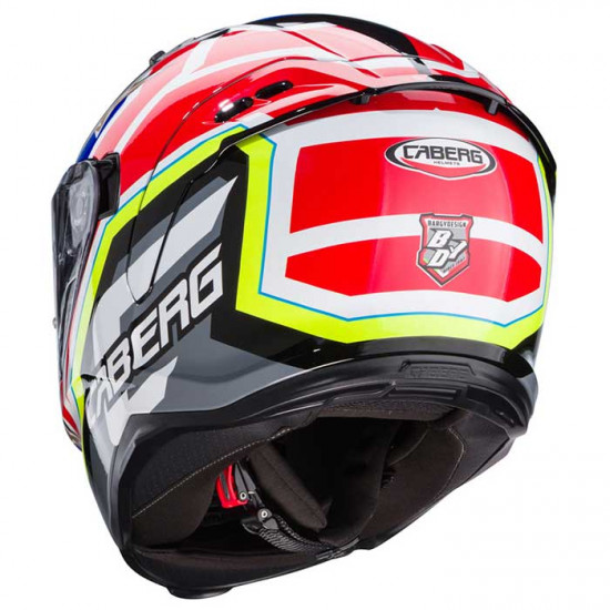 Caberg Avalon X Track Black/Yellow/Red/Blue Full Face Helmets - SKU 0823624