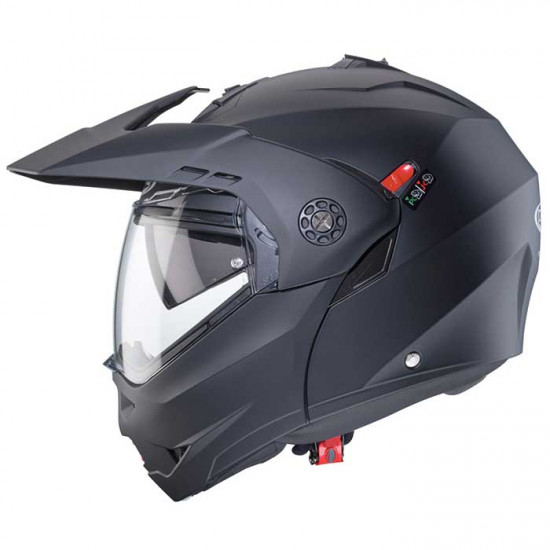 Caberg Tourmax X Matt Black Flip Front Motorcycle Helmets - SKU 0824942