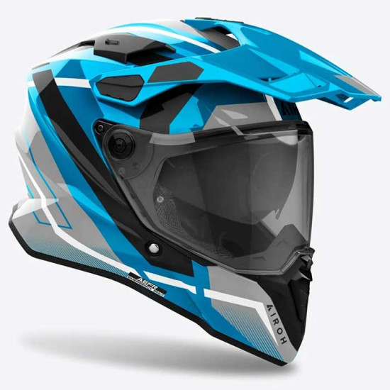 Airoh Commander 2 Mavick Cerulean Blue £374.99 Full Face Helmets - SKU ARH201S from RaceLeathers Motorcycle Clothing