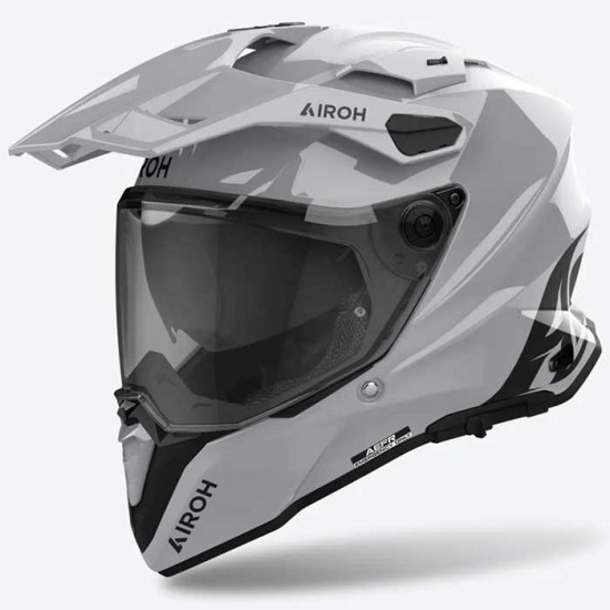 Airoh Commander 2 Cement Grey Full Face Helmets - SKU ARH202S