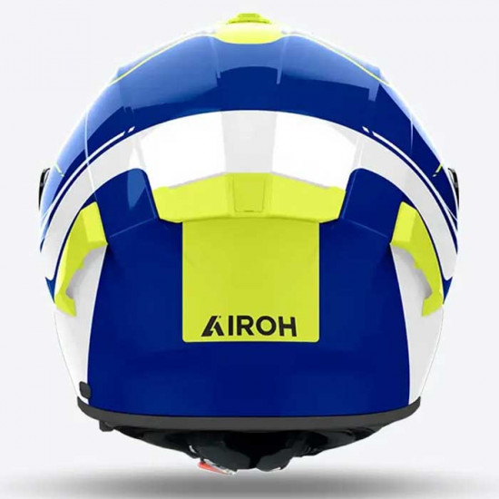 Airoh Spark 2 Chrono Blue Yellow £199.99 Full Face Helmets - SKU ARH182S from RaceLeathers Motorcycle Clothing