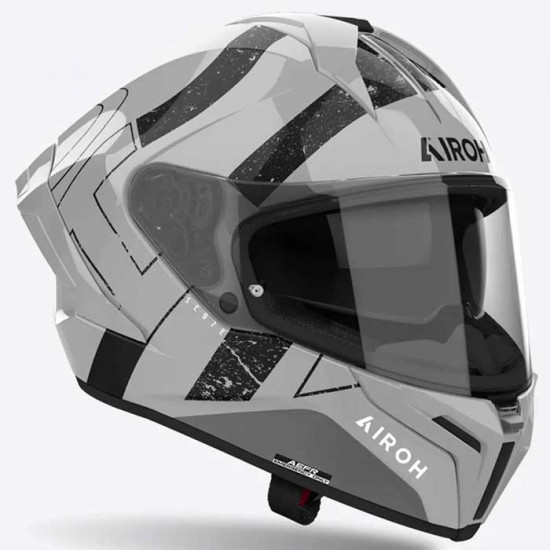 Airoh Matryx Scope Light Grey Full Face Helmets - SKU ARH216S