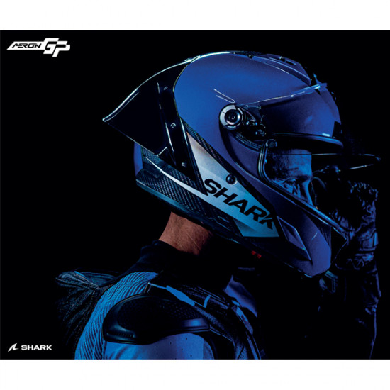 Shark Aeron-GP Replica Zarco GP Violet Blue £902.49 Full Face Helmets - SKU 200/HE0386E/DVB1 from RaceLeathers Motorcycle Clothing