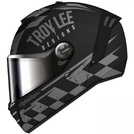 Shark Spartan RS Raceshop Matt Black Anthracite Silver £339.99 Full Face Helmets - SKU 200/HE8118E/KAS1 from RaceLeathers Motorcycle Clothing