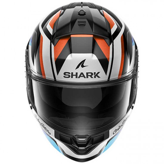 Shark Ridill 2 Apex Black White Blue £180.49 Full Face Helmets - SKU 210/HE1111E/KWB1 from RaceLeathers Motorcycle Clothing