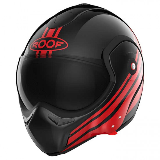 Roof RO9 Boxxer Sting Black Red £349.00 Flip Front Motorcycle Helmets - SKU HRO1273254 from RaceLeathers Motorcycle Clothing