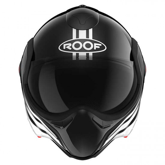 Roof RO9 Boxxer Sting Black White £349.00 Flip Front Motorcycle Helmets - SKU HRO1273354 from RaceLeathers Motorcycle Clothing