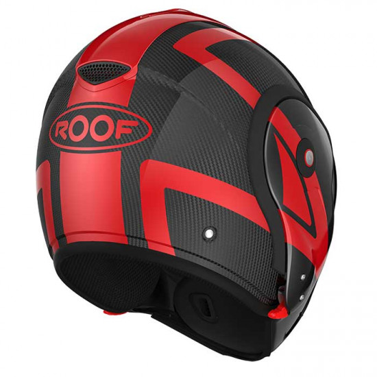 Roof RO9 Boxxer Carbon Dart Red £439.00 Flip Front Motorcycle Helmets - SKU HRO1277054 from RaceLeathers Motorcycle Clothing