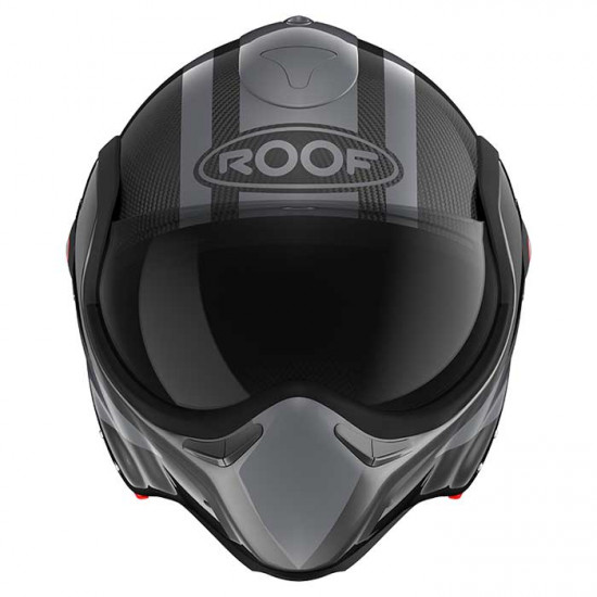 Roof RO9 Boxxer Carbon Dart Dark Silver £439.00 Flip Front Motorcycle Helmets - SKU HRO1277154 from RaceLeathers Motorcycle Clothing