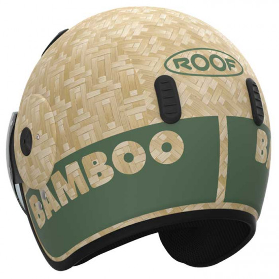 Roof RO15 Bamboo Pure Matt Khaki £259.99 Open Face Helmets - SKU HRO60102254 from RaceLeathers Motorcycle Clothing