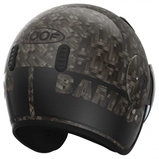 Roof RO15 Bamboo Black Glossy £259.99 Open Face Helmets - SKU HRO60102354 from RaceLeathers Motorcycle Clothing