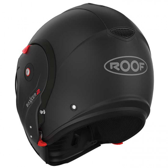 Roof RO9 Boxxer 2 Matt Black £378.99 Flip Front Motorcycle Helmets - SKU HRO60200354 from RaceLeathers Motorcycle Clothing