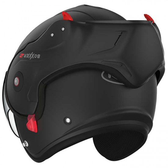 Roof RO9 Boxxer 2 Matt Black £378.99 Flip Front Motorcycle Helmets - SKU HRO60200354 from RaceLeathers Motorcycle Clothing